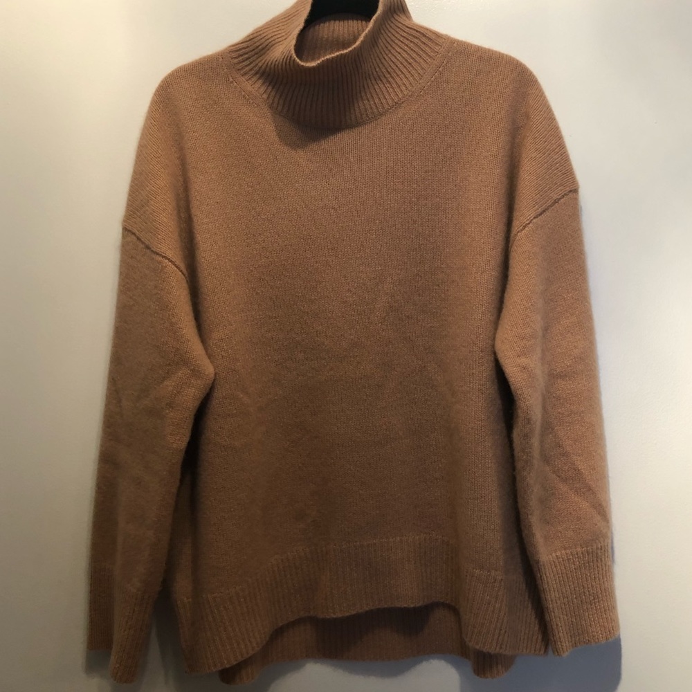 Darker pink cashmere sweater